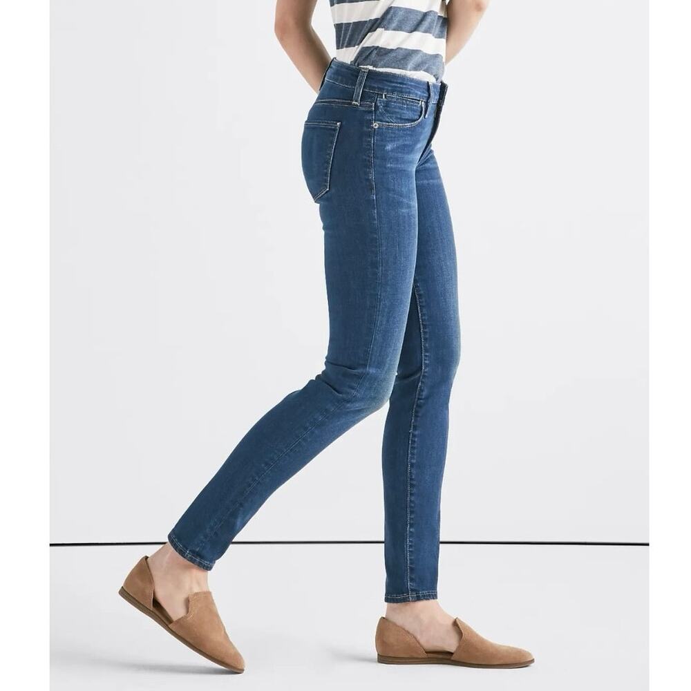 Lucky Brand Hayden Skinny Raw Hem Jeans